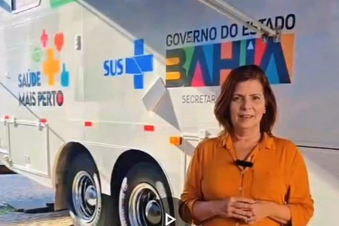 Odontomóvel leva atendimento gratuito ao Colégio Estadual Nelson Shaun com presença marcante de Adélia Pinheiro