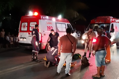IDOSO É ATROPELADO NA RODOVIA ILHÉUS-ITABUNA: CONGESTIONAMENTO E DEFICIÊNCIA NAS VIATURAS DA SAMU  AGRAVAM O CAOS NO TRÂNSITO