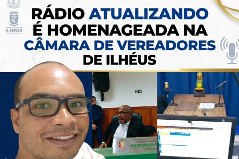 Parceria entre Rádio Atualizando e Associação de Moradores ganha reconhecimento na Câmara; vereador Gurita destaca importância do trabalho comunitário